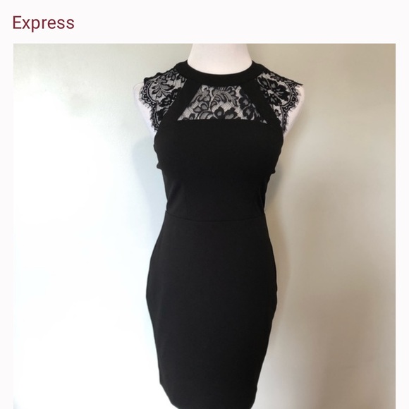 Express Short Black dress - Picture 2 of 8